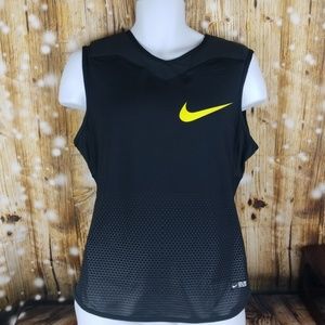 Nike Football Dri fit tank with pads